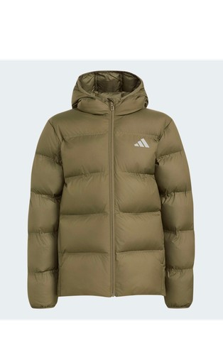 Water-repellent Synthetic Down Jacket With Hood
