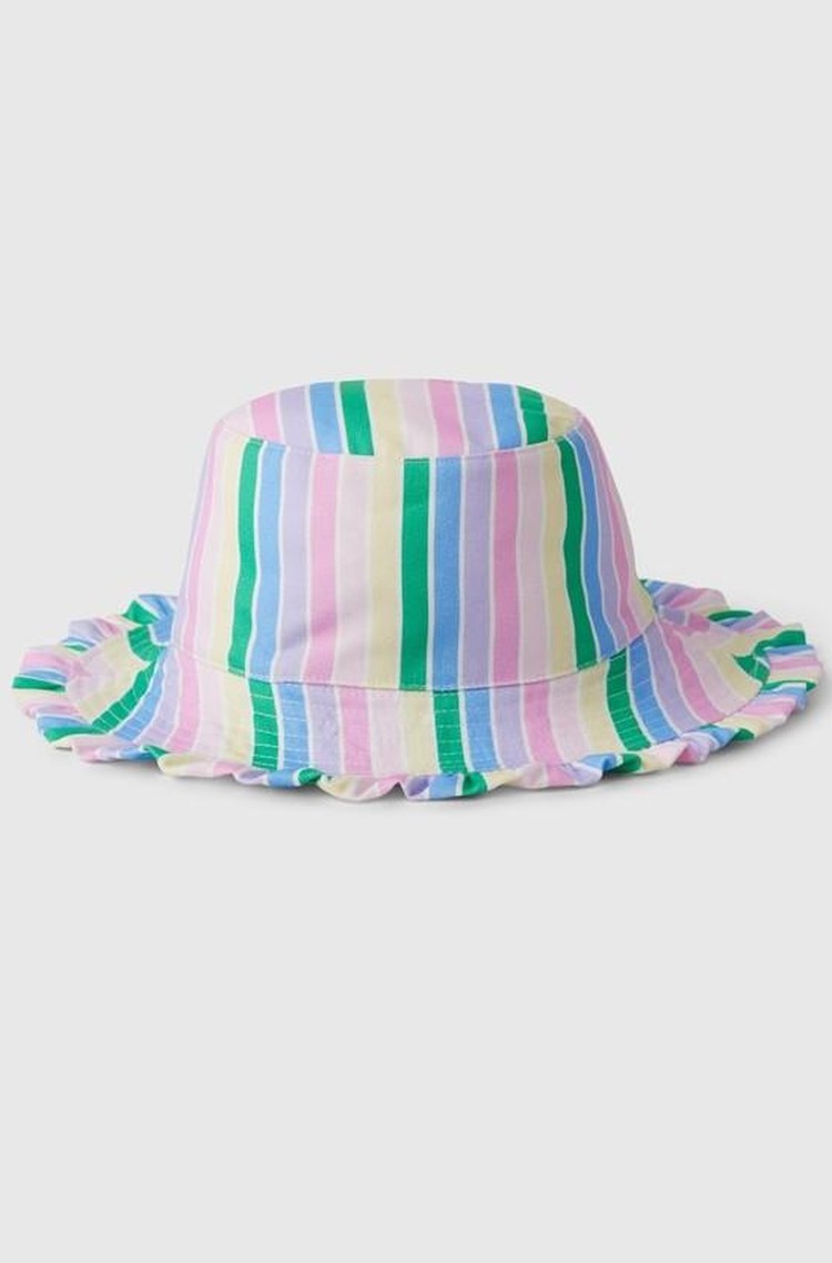 GAP Toddler Organic Cotton Bucket Hat Multi Stripe 