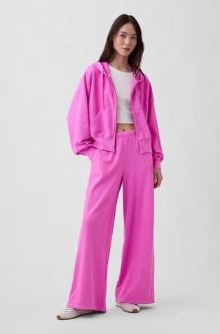 Gap Logo ženski spodnji del trenirke s širokimi hlačnicami