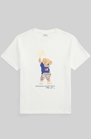 Polo Bear majica s kratkimi rokavi iz bombažnega jerseya