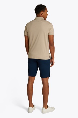 TOMMY HILFIGER Regular fit polo majica iz interlock tkanine Bež - Beige 2