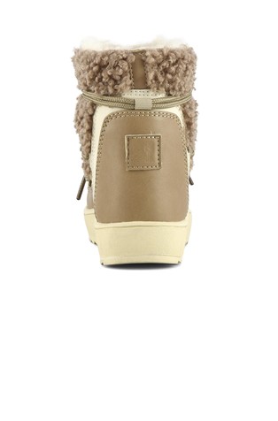 COLORS OF CALIFORNIA Snow boot in teddy faux fur Brown 5