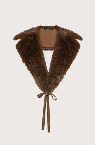 Faux-fur scarf