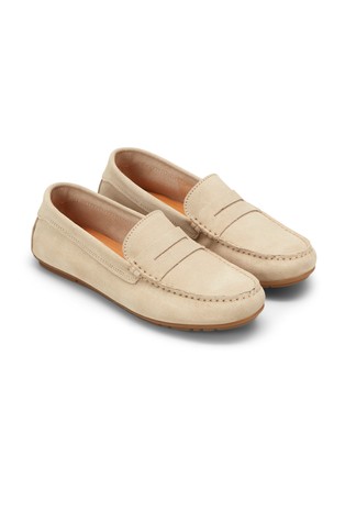 MARC O'POLO Mokasini iz semiša Bež - Beige 2