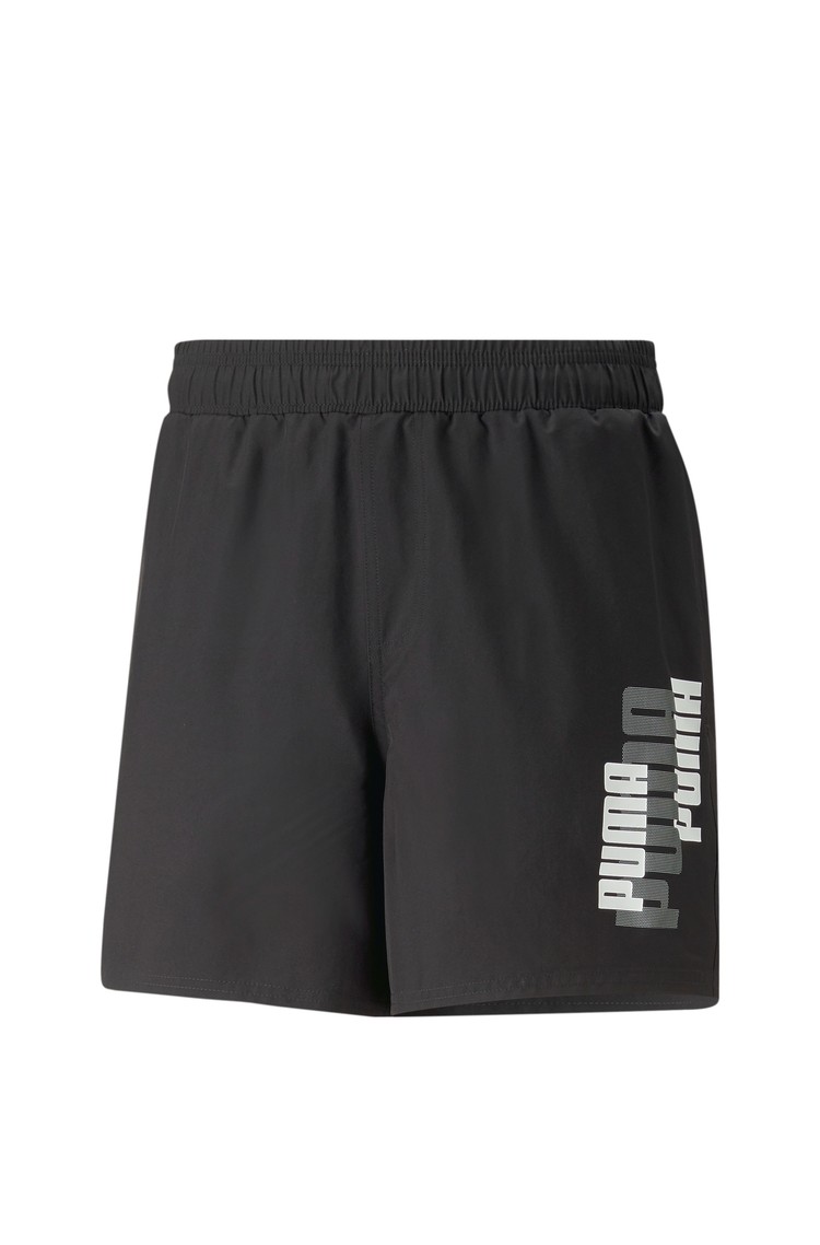 PUMA Essentials+ logo power 5" kratke hlače Črna - Black 