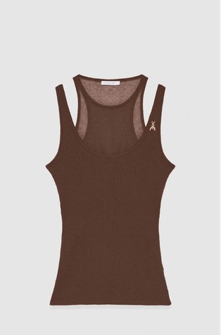 Double layer tank top
