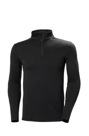 LIFA® Merino Midweight smučarska majica z delno zadrgo