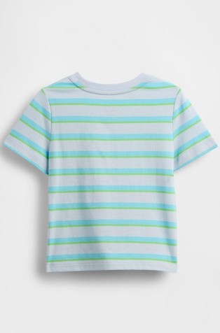 GAP Baby &amp; Toddler Mix &amp; Match Pocket T-Shirt Blue Stripe 2