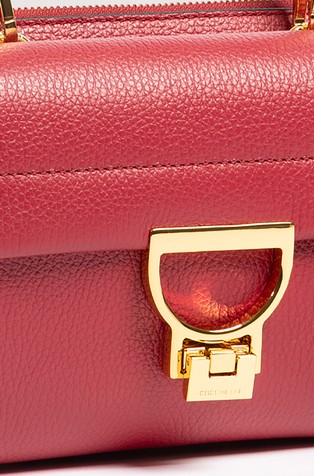 COCCINELLE Arlettis Signature Mini Handbag Red 4