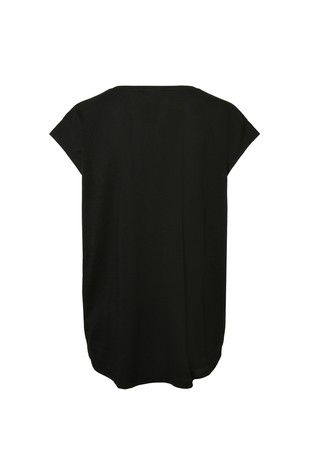 NOISY MAY NMMATHILDE oversized fit majica s kratkimi rokavi Črna - Black Colour 6