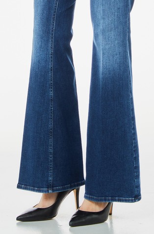 LIU JO Flared stretch cotton jeans Blue 3