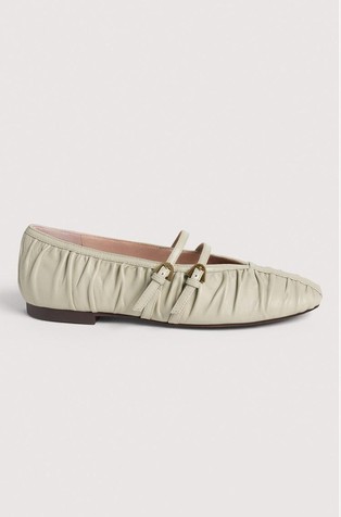 Risako Leather Ballet Flats