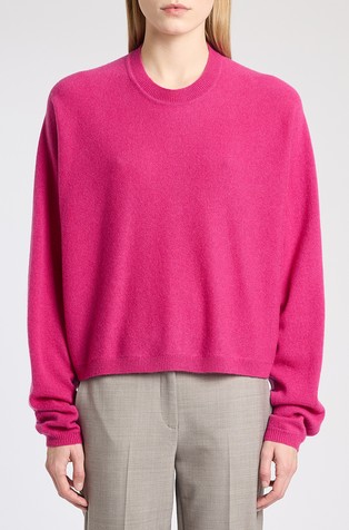 Relaxed fit cashmere jumper