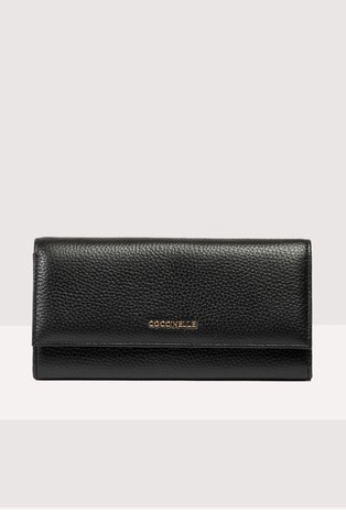 Metallic Leather Wallet