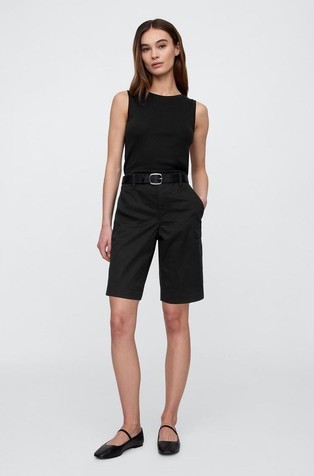 Downtown Khaki Bermuda Shorts