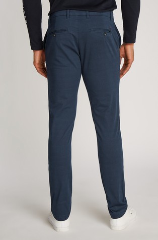 TOMMY HILFIGER Bleecker slim fit chino hlače Modra - Blue 2