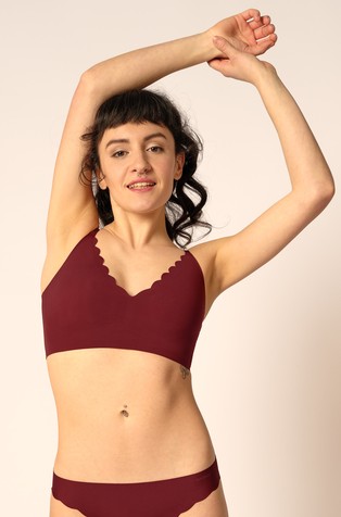 Micro lovers removable pads crop top