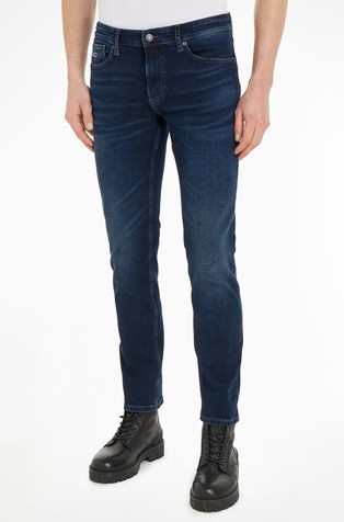 Scanton slim fit jeans hlače z zbledelim videzom