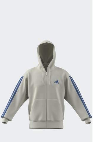 Essentials 3-Stripes Fleece Hoodie