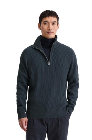 Sweater regular in cotton-blend