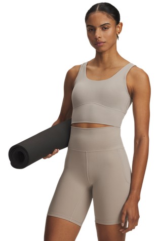 UA Meridian Fitted Crop Tank