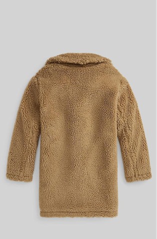 RALPH LAUREN Teddy fleece coat Brown 2