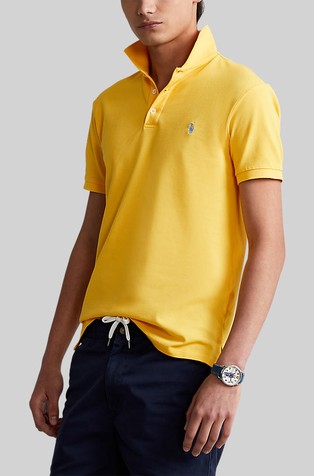 Slim fit raztegljiva polo majica