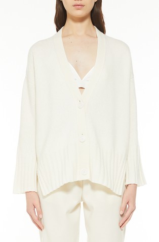 V-neck cardigan