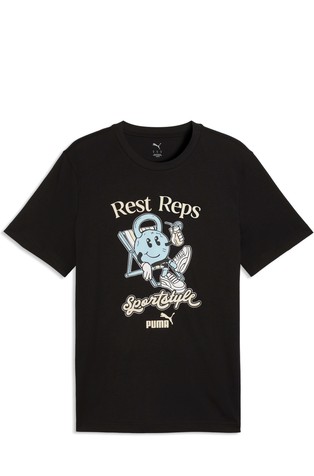 Cotton T-shirt with print