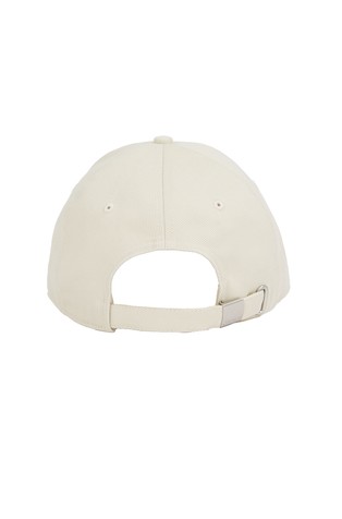 CALVIN KLEIN Cotton Logo Cap Cream 2