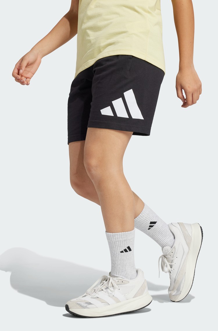 ADIDAS Essentials unisex kratke hlače Črna - Black / White 