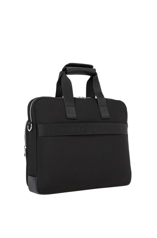 TOMMY HILFIGER Poslovna torba s predalom za prenosni računalnik Črna - Black 2