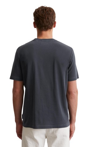MARC O'POLO T-shirt in organic cotton Dark Navy 2