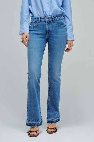 Wonder Push Up jeans hlače z zvončastimi hlačnicami