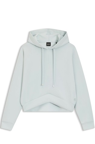 Loose hoodie with Double B monogram