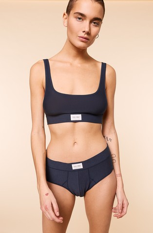 Iel bralette modrček brez opore