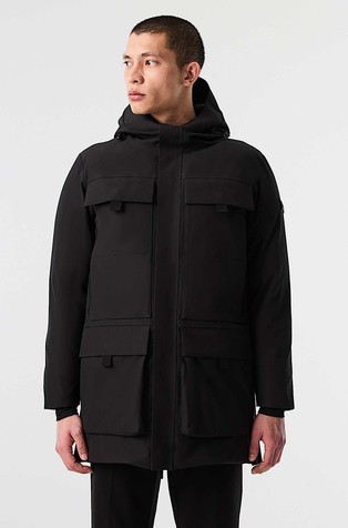 Vodoodporna parka s kapuco
