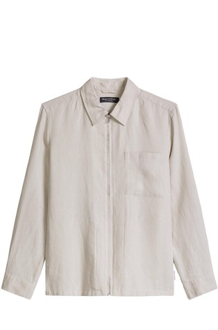 Regular fit lanena srajca