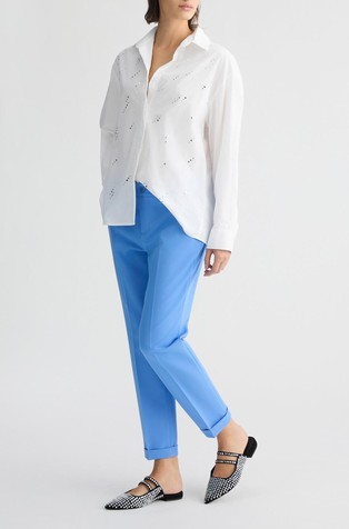 LIU JO Slim chinos Blue 4
