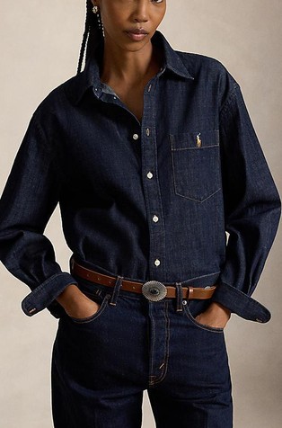 Oversize fit Denim Shirt