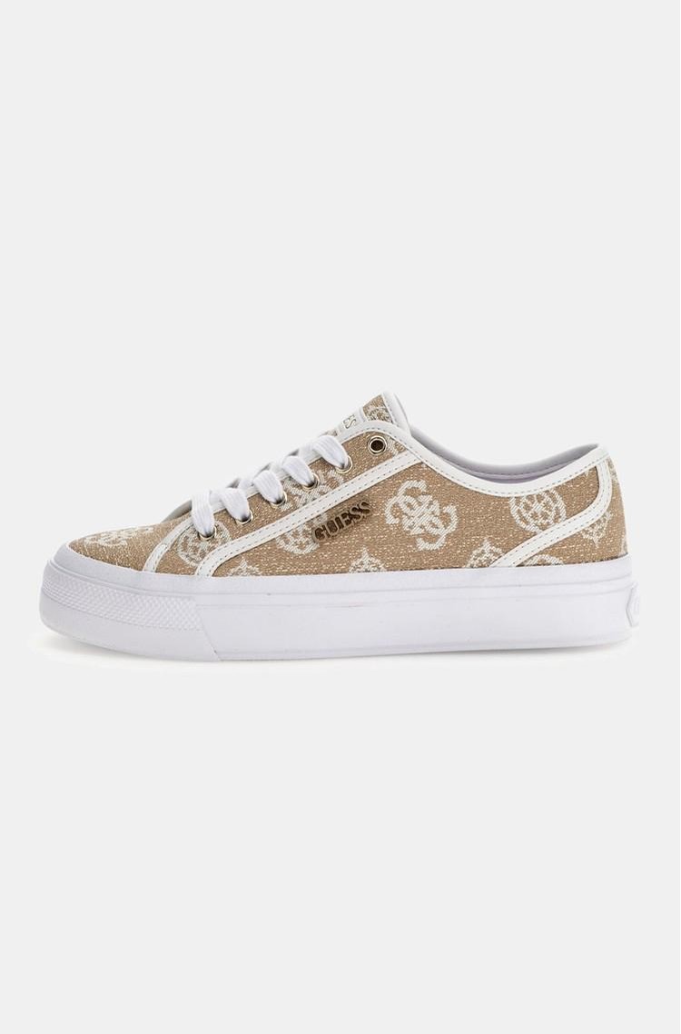 GUESS Jelexa 4G peony logo sneaker Beige / White 