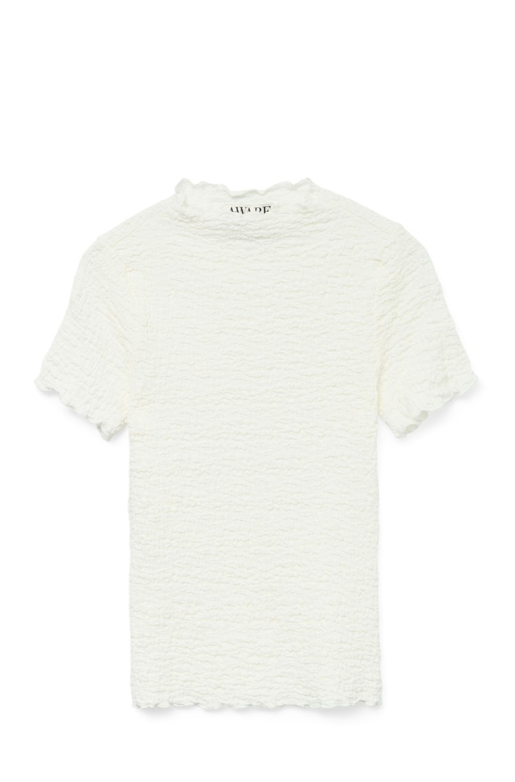 VERO MODA VMREGINA majica s kratkimi rokavi Bela - Snow White 