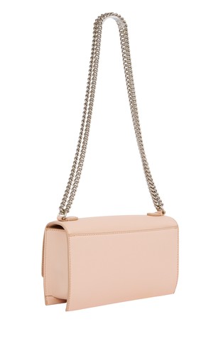 CALVIN KLEIN Forged Chain Shoulder Bag Pink 2