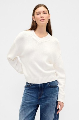 Oversized V-Neck Sweater