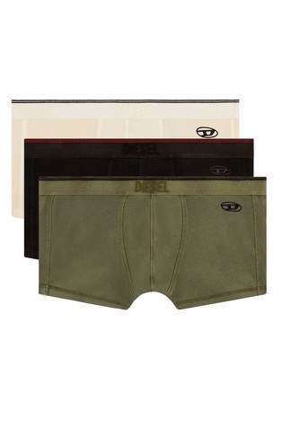 Three-pack monochrome boxer briefs