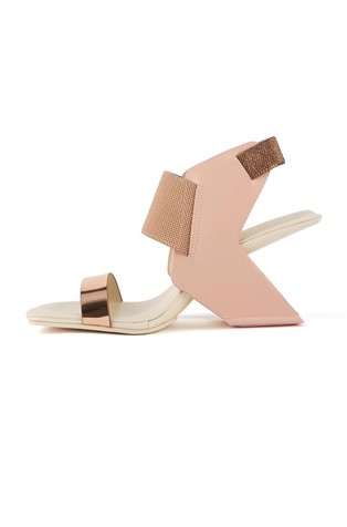UNITED NUDE Loop Reiki Hi sandali Bež - Cameo Mix 3