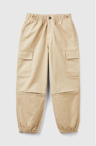 Relaxed fit cargo hlače iz elastičnega bombaža