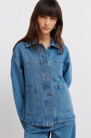 Cotton denim jacket