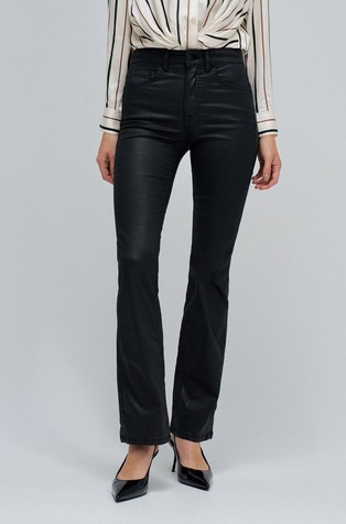 Faith push in bootcut jeans with coating