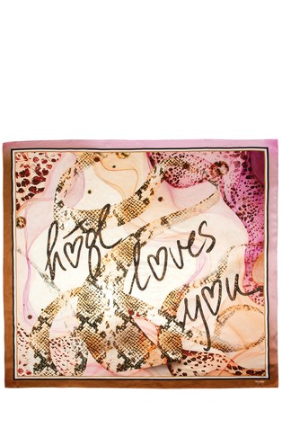 Karree Boho Bloom svilena ruta